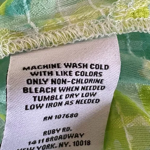 Ruby Rd. Sheer Top - Picture 4 of 7